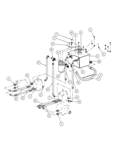 Hydro Pump Assembly Diagram and Parts List for M48-HN 53AB5E6V750-20-HP Cub Cadet Lawn Tractor